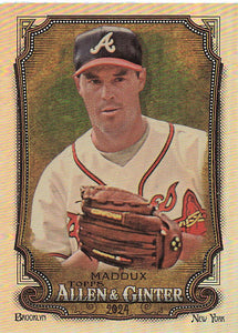 2024 Topps Allen & Ginter Silver Portrait Greg Maddux #220
