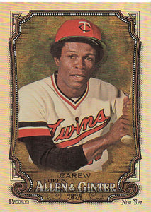 2024 Topps Allen & Ginter Silver Portrait Rod Carew #235