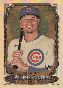 2024 Topps Allen & Ginter Silver Portrait Luis Vázquez #236 RC