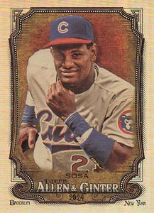 2024 Topps Allen & Ginter Silver Portrait Sammy Sosa #291