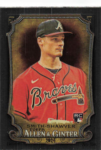 2024 Topps Allen & Ginter Chrome AJ Smith-Shawver #27 RC