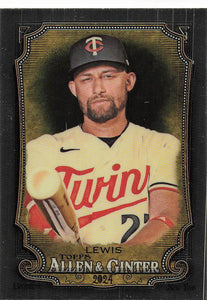 2024 Topps Allen & Ginter Chrome Royce Lewis #187