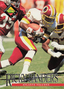 1994 The Classic Pro Line Live Ricky Sanders #297