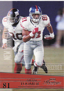2006 Playoff Prestige Amani Toomer #100