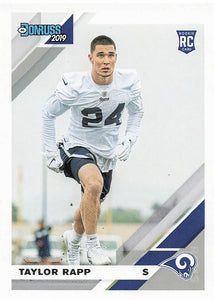 2019 Donruss Football Taylor Rapp #279 RC