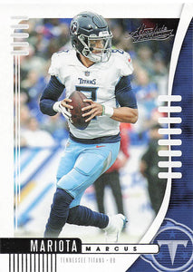 2019 Absolute Football Marcus Mariota #32