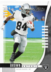 2019 Absolute Football Antonio Brown #49