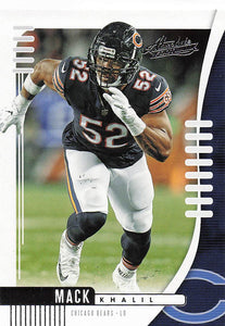 2019 Absolute Football Khalil Mack #65