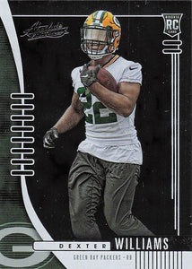 2019 Absolute Football Dexter Williams #157 RC