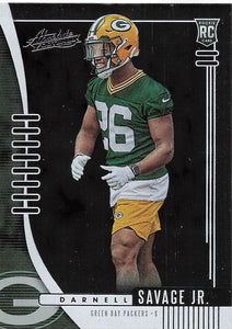 2019 Absolute Football Darnell Savage Jr. #158 RC