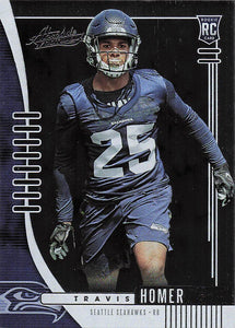 2019 Absolute Football Travis Homer #187 RC