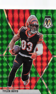 2020 Mosaic Football Green Mosaic Tyler Boyd #48