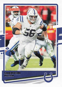 2020 Donruss Football Quenton Nelson #123