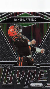 2020 Prizm Football Hype Baker Mayfield #12