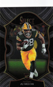2020 Select Football AJ Dillon #65 RC