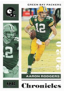 2020 Chronicles Football Aaron Rodgers #35