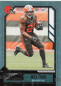 2020 Playbook Football Nick Chubb #28