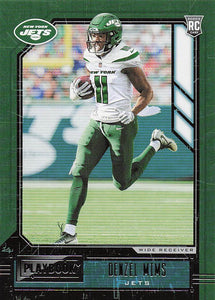 2020 Playbook Football Denzel Mims #123 RC