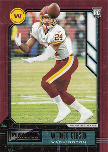 2020 Playbook Football Antonio Gibson #128 RC