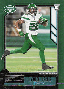 2020 Playbook Football La'Mical Perine #138 RC