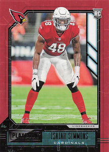 2020 Playbook Football Isaiah Simmons #145 RC