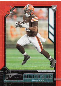 2020 Playbook Football Donovan Peoples-Jones #166 RC