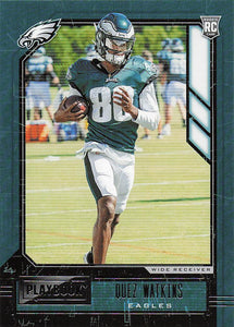 2020 Playbook Football Quez Watkins #194 RC