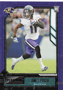 2020 Playbook Football James Proche #195 RC