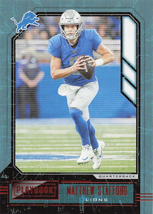 2020 Playbook Football Orange Matthew Stafford #66