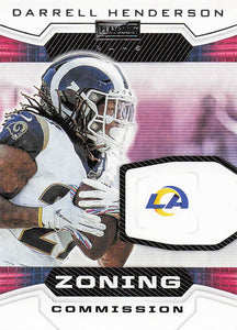 2020 Playbook Football Zoning Commission Darrell Henderson #ZC-11