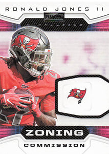2020 Playbook Football Zoning Commission Ronald Jones II #ZC-20