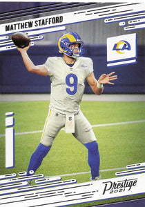 2021 Prestige Football Matthew Stafford #97