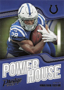 2021 Prestige Football Power House Jonathan Taylor #PH-JT