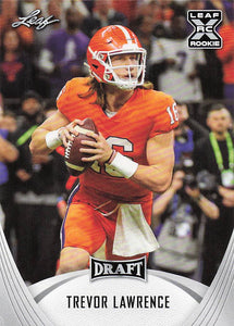 2021 Leaf Draft Trevor Lawrence #01