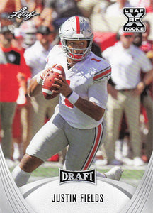 2021 Leaf Draft Justin Fields #02
