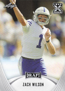 2021 Leaf Draft Zach Wilson #03