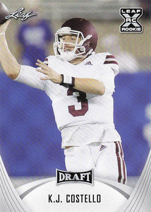 2021 Leaf Draft K.J. Costello #12