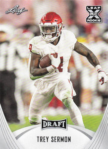 2021 Leaf Draft Trey Sermon #15