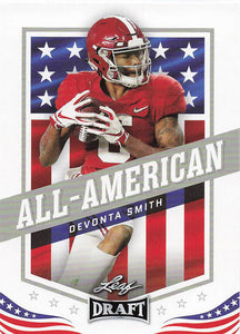 2021 Leaf Draft All American Devonta Smith #42