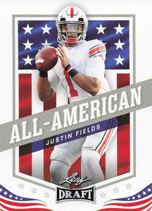 2021 Leaf Draft All American Justin Fields #49