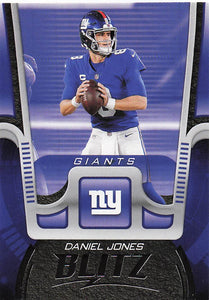 2021 Playbook Football Blitz Daniel Jones #BTZ-DJO
