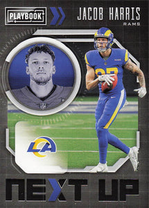 2021 Playbook Football Next Up Jacob Harris #NXT-JHA