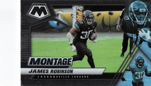 2021 Mosaic Football Montage James Robinson #MON-18