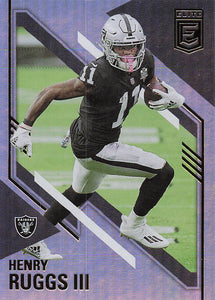 2021 Elite Football Henry Ruggs III #38