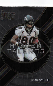 2021 Select Football Hidden Talents Rod Smith #HT-25