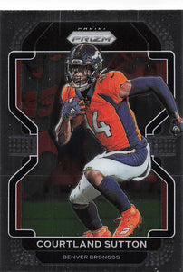 2021 Prizm Football Courtland Sutton #198