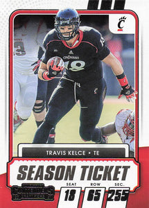 2021 Contenders Draft Picks Football Travis Kelce #28