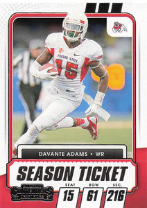 2021 Contenders Draft Picks Football Davante Adams #32