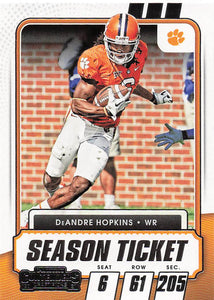 2021 Contenders Draft Picks Football DeAndre Hopkins #33