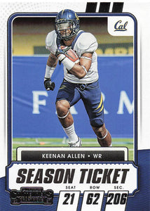 2021 Contenders Draft Picks Football Keenan Allen #35